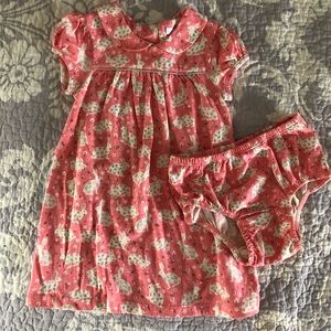 Baby Boden Rabbit Dress